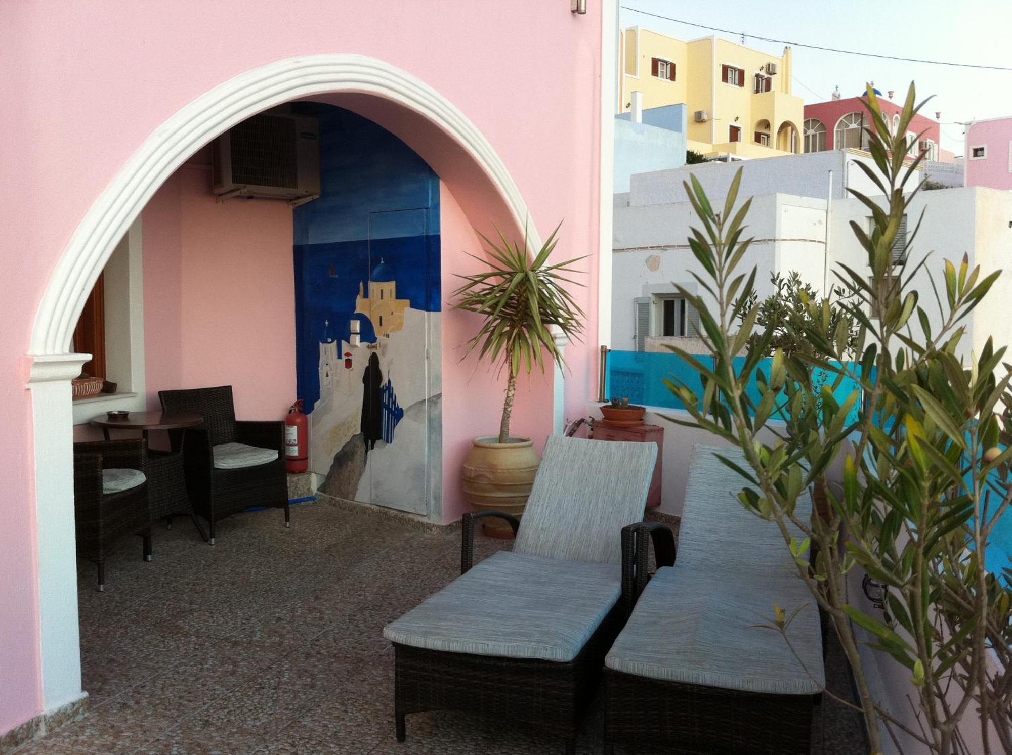 Nectarios Villa - Studios & Suites Adults Only Fira  Eksteriør bilde